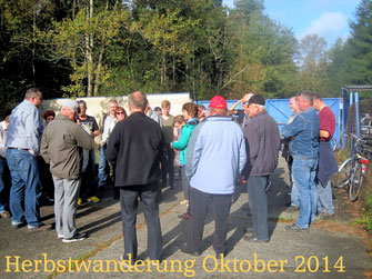 Bild: Herbstwanderung 2014 Heimatverein Seeligstadt