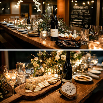Eventdesign Kiel, Business Dinner Schleswig-Holstein, Tischdekoration