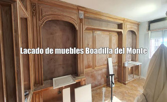 Lacar muebles Boadilla del Monte