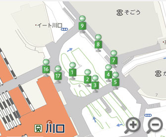 アクセス 埼玉県川口市のハープ フルート ピアノ教室 Cototoful