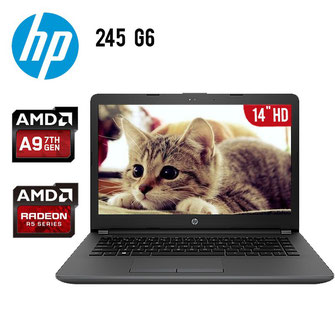 Laptop HP 245-G6 AMD A9-9420 lo encuentra en #compumarket .... más info siguiendo el enlace ....