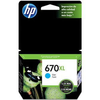 Tinta HP Cian De Alto Rendimiento HP 670XL Advantage (CZ118AL) lo encuentra en #compumarket.... más info siguiendo el enlace ....