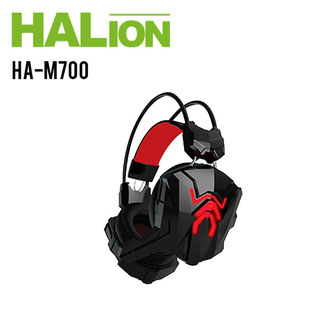AUDIFONO GAMING HALION HA-M700 LED ROJO  lo encuentra en #compumarket .... más info siguiendo el enlace ....