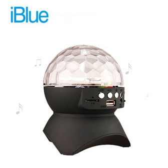 Parlante Iblue Bluetooth Bola Disco Usb / Micro Sd  lo encuentra en #compumarket .... más info siguiendo el enlace ....
