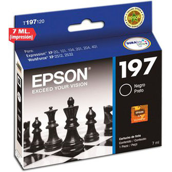 Epson - Tinta 197 Negro (T197120-AL) lo encuentra en #compumarket .... más info siguiendo el enlace ....