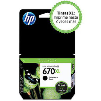 HP- Tinta De Alto Rendimiento 670xl Negro (CZ117AL) lo encuentra en #compumarket.... más info siguiendo el enlace ....