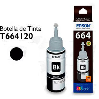 Tinta Epson-botella De 70ml. Para Sistema De Continuo T664 - Black lo encuentra en #compumarket .... más info siguiendo el enlace ....