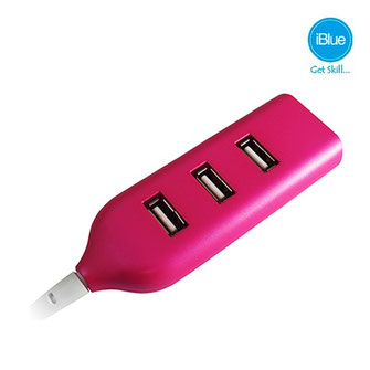 Hub USB Iblue 4 Port 2.0 Red lo encuentra en #compumarket .... más info siguiendo el enlace ....