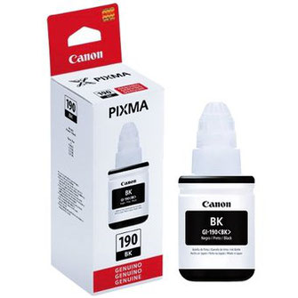 Canon Botella De Tinta Para Sistema Continuo GI-190BK Negro 70 Ml. lo encuentra en #compumarket .... más info siguiendo el enlace ....