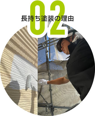 塗装のモリの塗替えが長持する理由その２