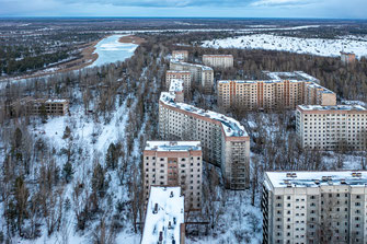 Winter in Pripyat Tschernobyl