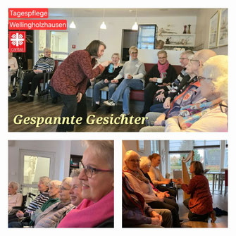 Caritas Tagespflege Wellingholzhausen, Melle Auftritt Michaela Brinkmeier