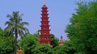 Pagode Tran Quoc - Hanoï - Vietnam