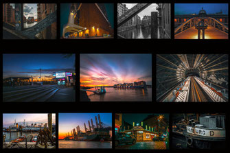 Hamburg Wandbilder Produktfotos