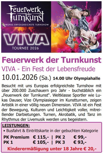Feuerwerk der Turnkunst in München