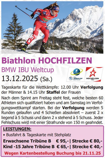 Biathlon Hochfilzen