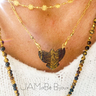 Collier pygargue eagle mini 79€