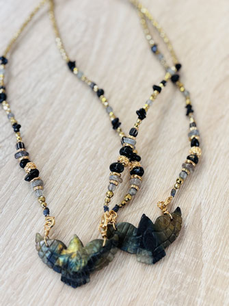 Collier EAGLE LABRADORITE
