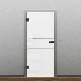 Tür aus Glas mit Motiv online konfigurieren