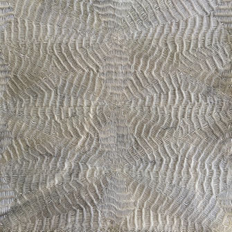Kantha, pflanzengefärbte Baumwolle, 21x21 cm, "LIBELLEN"