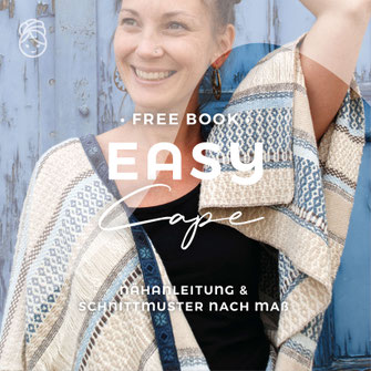 freebook gratis Nähanleitung Easy Cape 