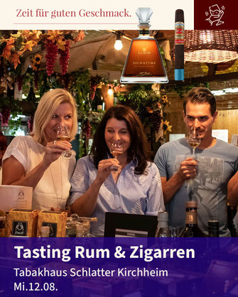 37. Kirchheimer Weindorf - Tasting Rum & Zigarren