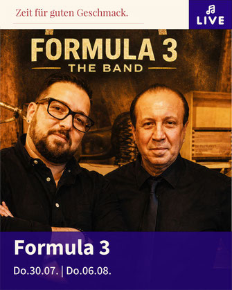 37. Kirchheimer Weindorf - Livemusik mit Formula 3 - Mehrere Termine