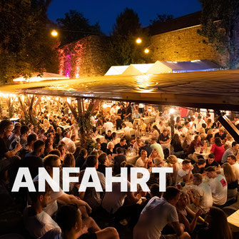 Anfahrt zum Kirchheimer Weindorf