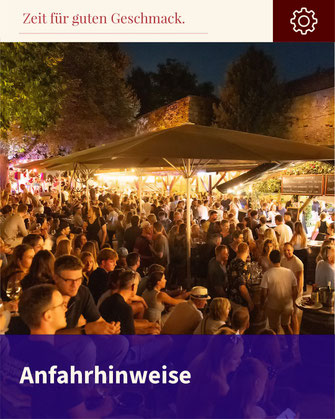 Anfahrhinweise für das 37. Kirchheimer Weindorf