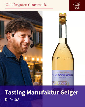Tastings auf dem Kirchheimer Weindorf: Manufaktur Geiger - Alkoholfreie Weine
