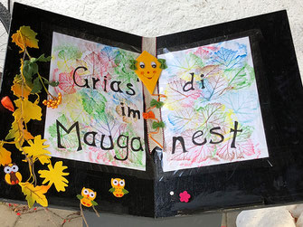 Eingangsbereich im ´s Mauganest in Mittenwald