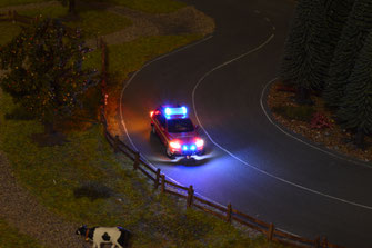 OpenCar System VW Touareg Feuerwehr H0