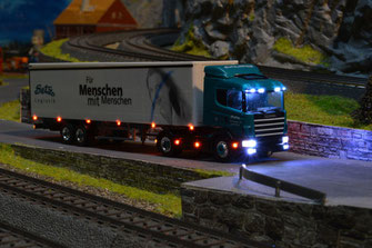OpenCar System Setz Sattelschlepper H0