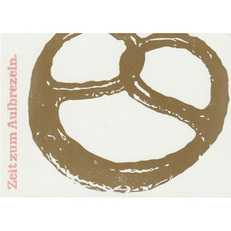 Postkarten mit Brezelmotiv – Ideal zu Brezel Schmuck & Geschenken