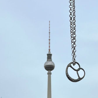 Brezelkette in Berlin