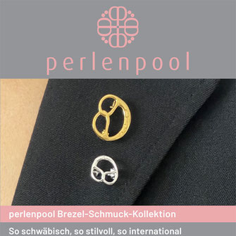 Die orginale schmucke Brezel Broschen für das Jacket zum Wasen Stuttgart: Dein must have in Stuttgart. Trachten Schmuck