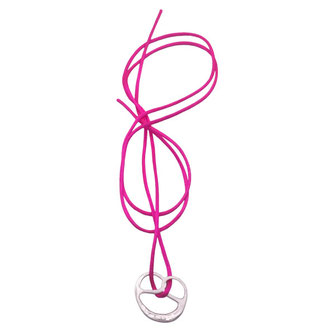 'neon' süddeutsche Brezel Kette, Brezelschmuck aus Stuttgart typisches wertiges regional gefertigtes Geschenk und Mitbringsel aus der Region Stuttgart