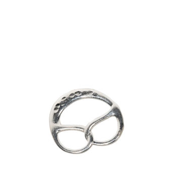 Traditionelles Schmuck-Motiv aus Stuttgart 925er Brezel Anhänger für Halsketten