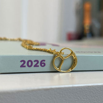 Monatsblock-Journal von perlenpool Schmuck aus der Designwerkstatt JANUAR 2026