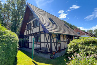 14797 Kloster Lehnin, Fachwerkhaus idyllisch am Waldrand, freistehendes Einfamilienhaus mit 5 Zimmern