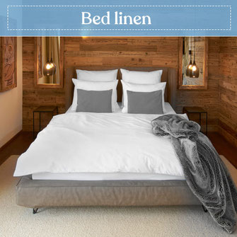 Hotel textiles - Bed linen, bedding for hotel and health care