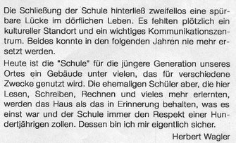 Bild: Wünschendorf Erzgebirge Wagler Herbert Schule Wünschendorf
