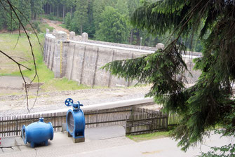 Bild: Wünschendorf Erzgebirge Talsperre Neunzehnhain 1  2009