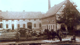 Bild: Wünschendorf Erzgebirge Schrötermühle um 1930