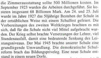 Bild: Wünschendorf Erzgebirge Schule