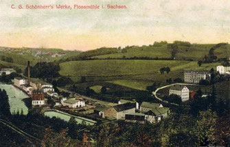 Bild: Floßmühle Wünschendorf Erzgebirge