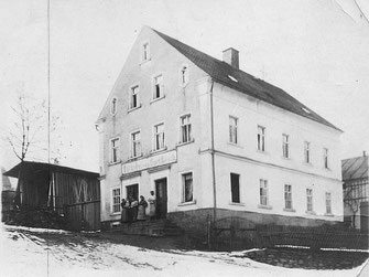 Bild: Wünschendorf Erzgebirge Bäckerei Süß 1900  Rösch