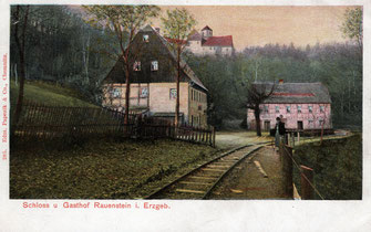 Bild: Wünschendorf Rauenstein Erzgebirge Schleiferei Schloß
