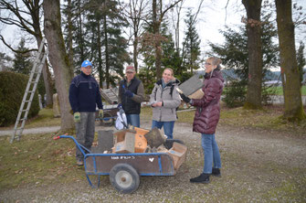 Nistkastenaktion Waldkraiburg