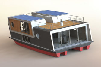 Hausboot kaufen und autark wohnen